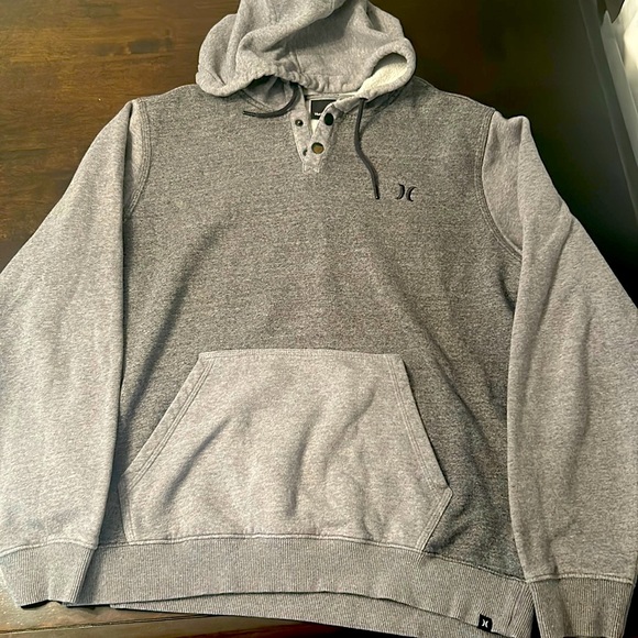 Hurley Grey Hoodie - Picture 1 of 3